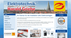 Desktop Screenshot of elektrotechnik-griebe.de